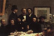 Henri Fantin-Latour The Corner of the Table painting